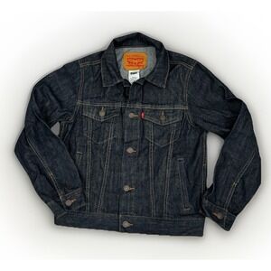Vintage Levi's Jean Jacket Kids Medium Blue Denim Age 10-12 Levis Coat